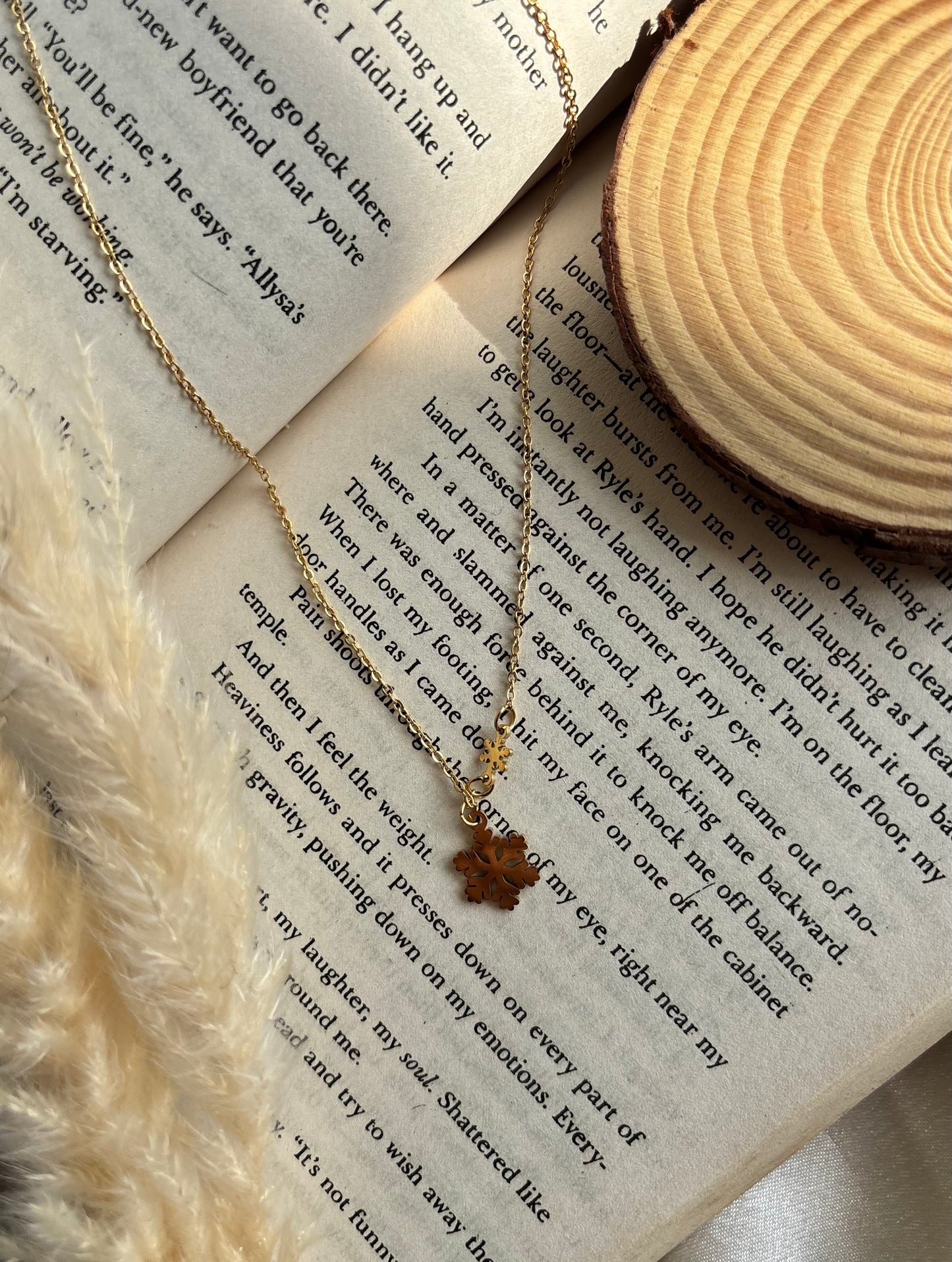 Anti tarnish stainless steel necklace