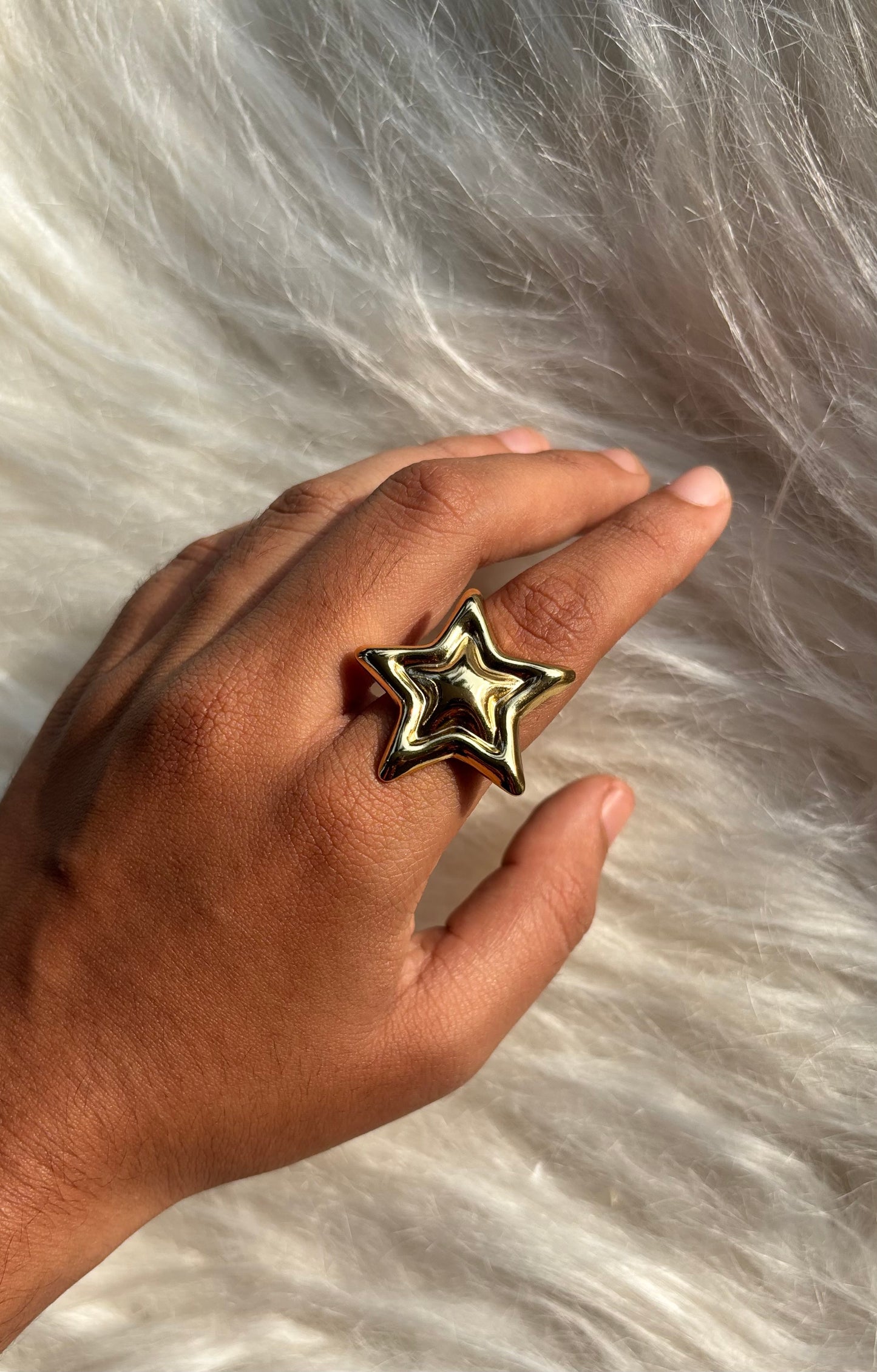 Anti tarnish gold plated ring