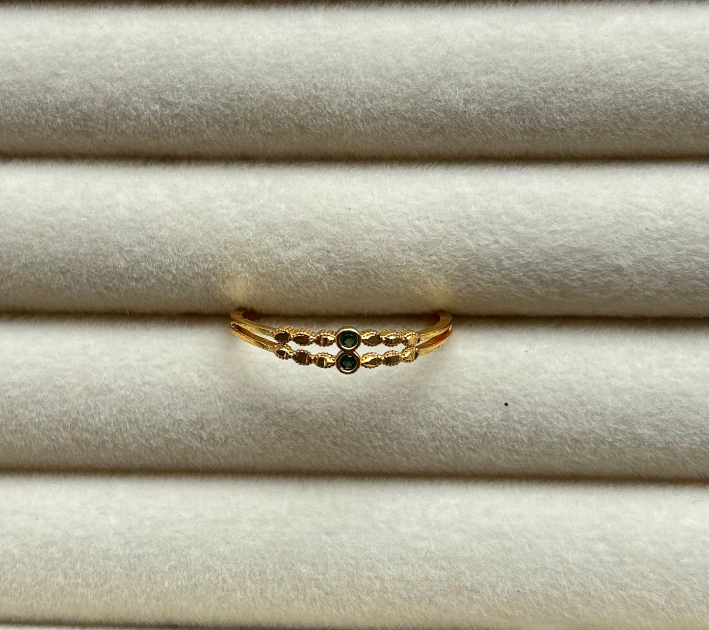 Repolishable ring green