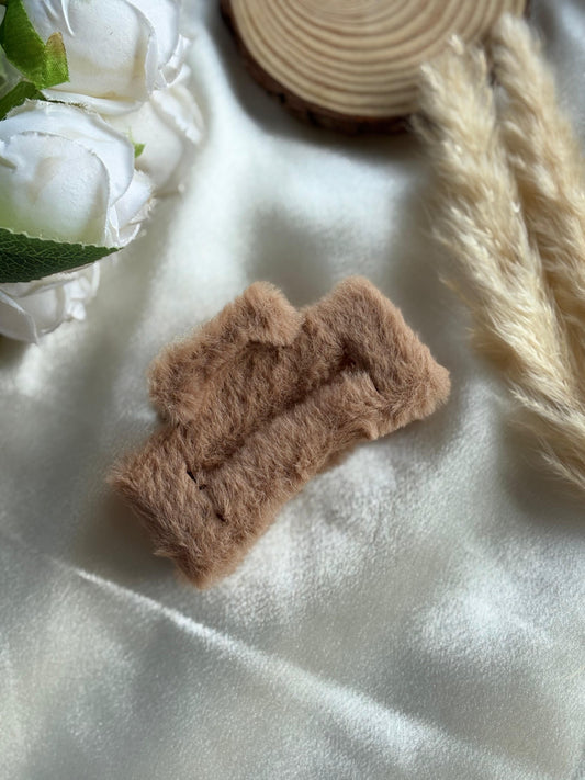 Fur hair clip