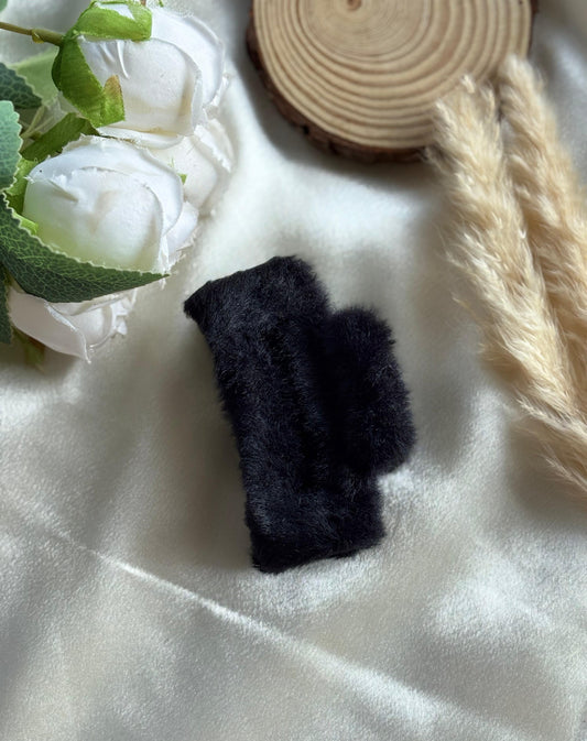 Fur hair clip