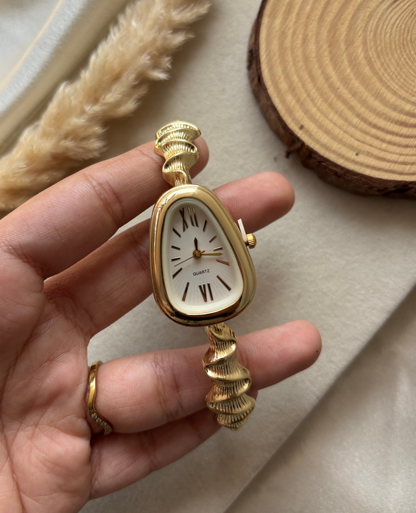 Adjustable bracelet watch