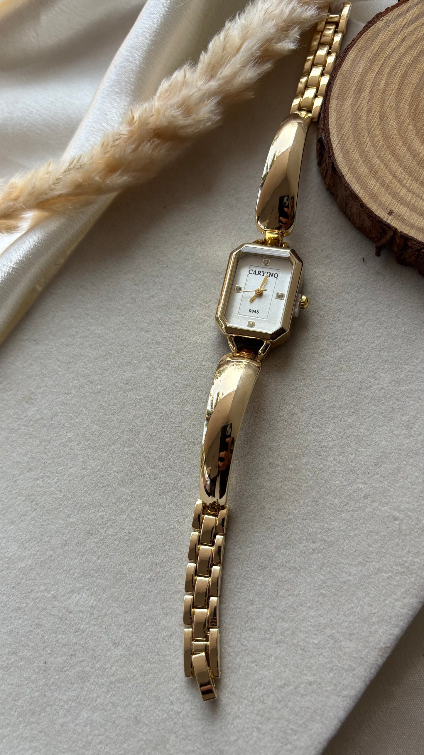 Premium rectangular classy watch