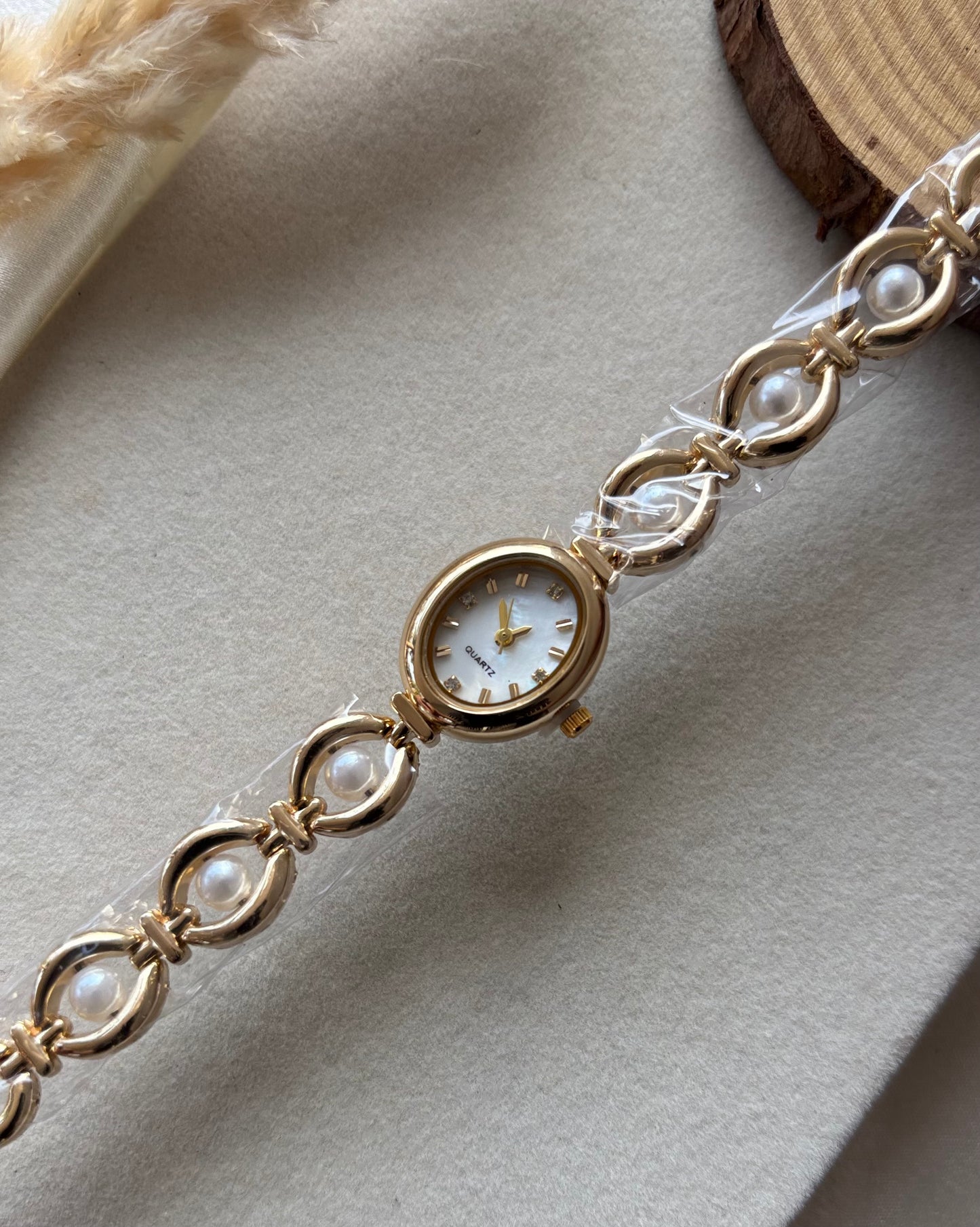 Premium classy beads watch