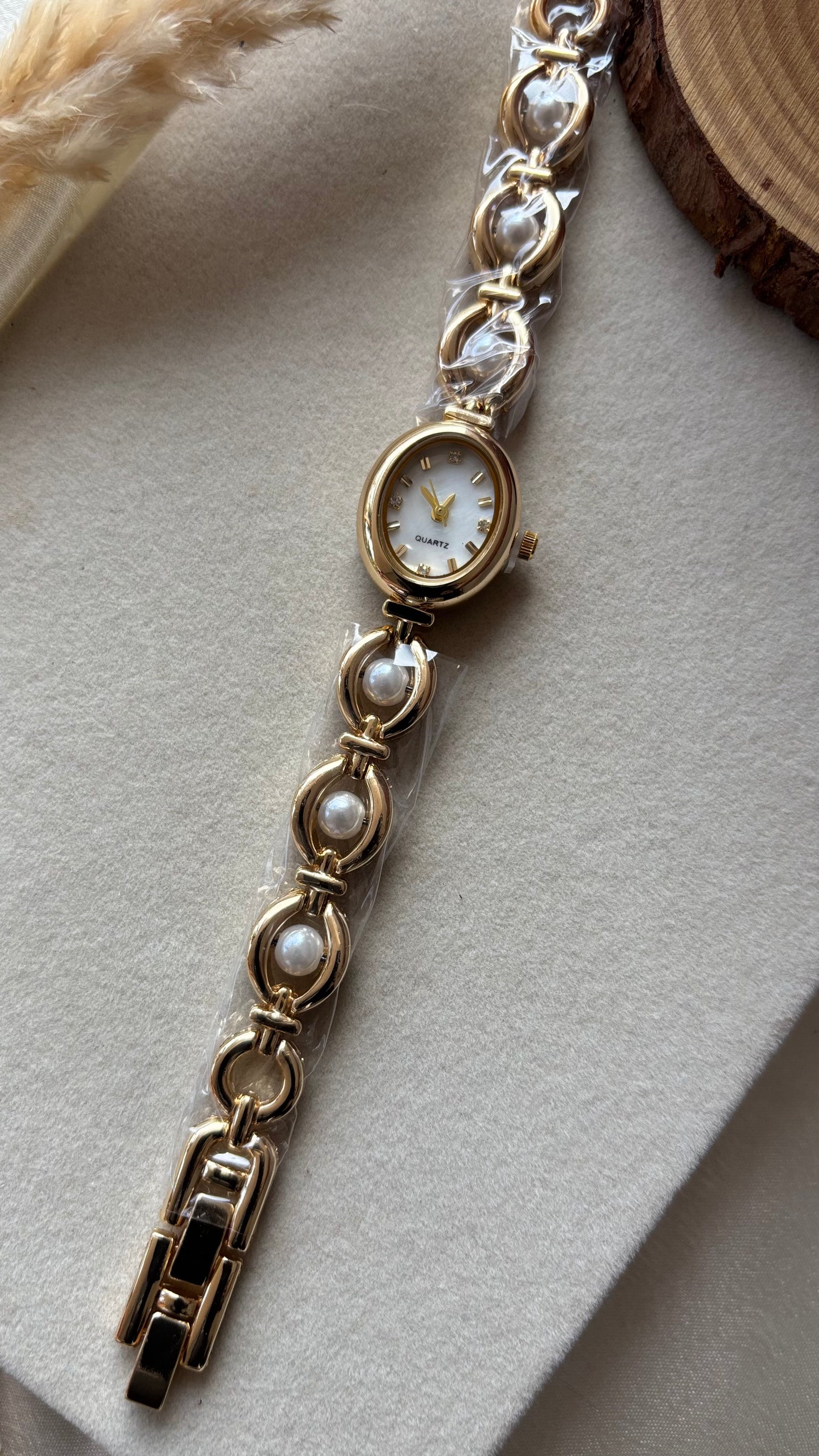 Premium classy beads watch