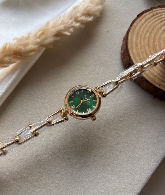 Premium green watch