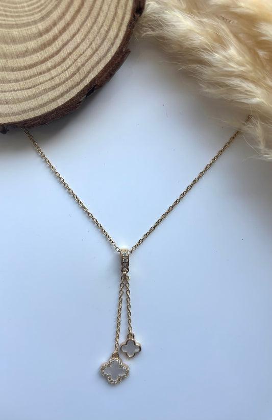 Anti tarnish gold plated clove hanging pendent