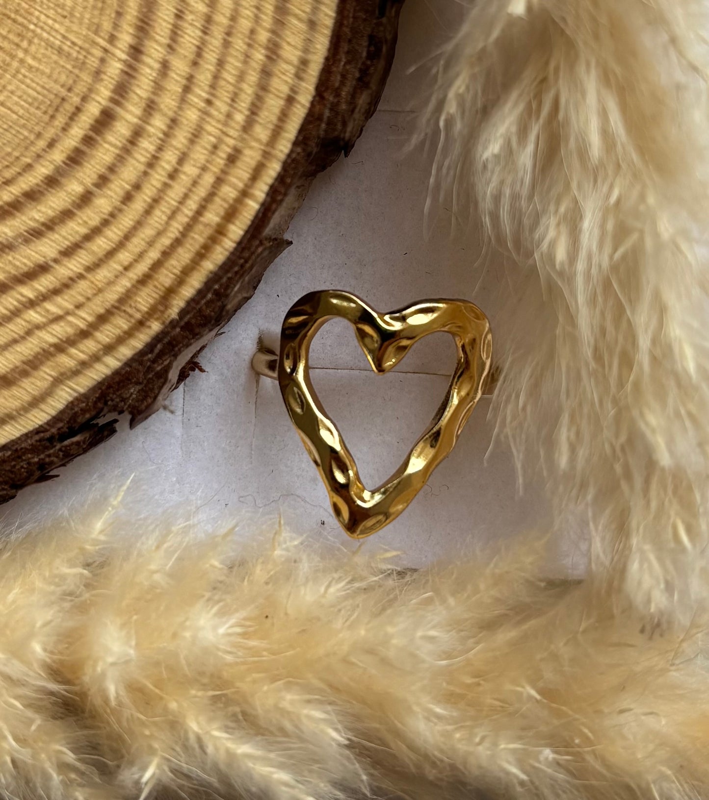 Anti tarnish gold plated ring