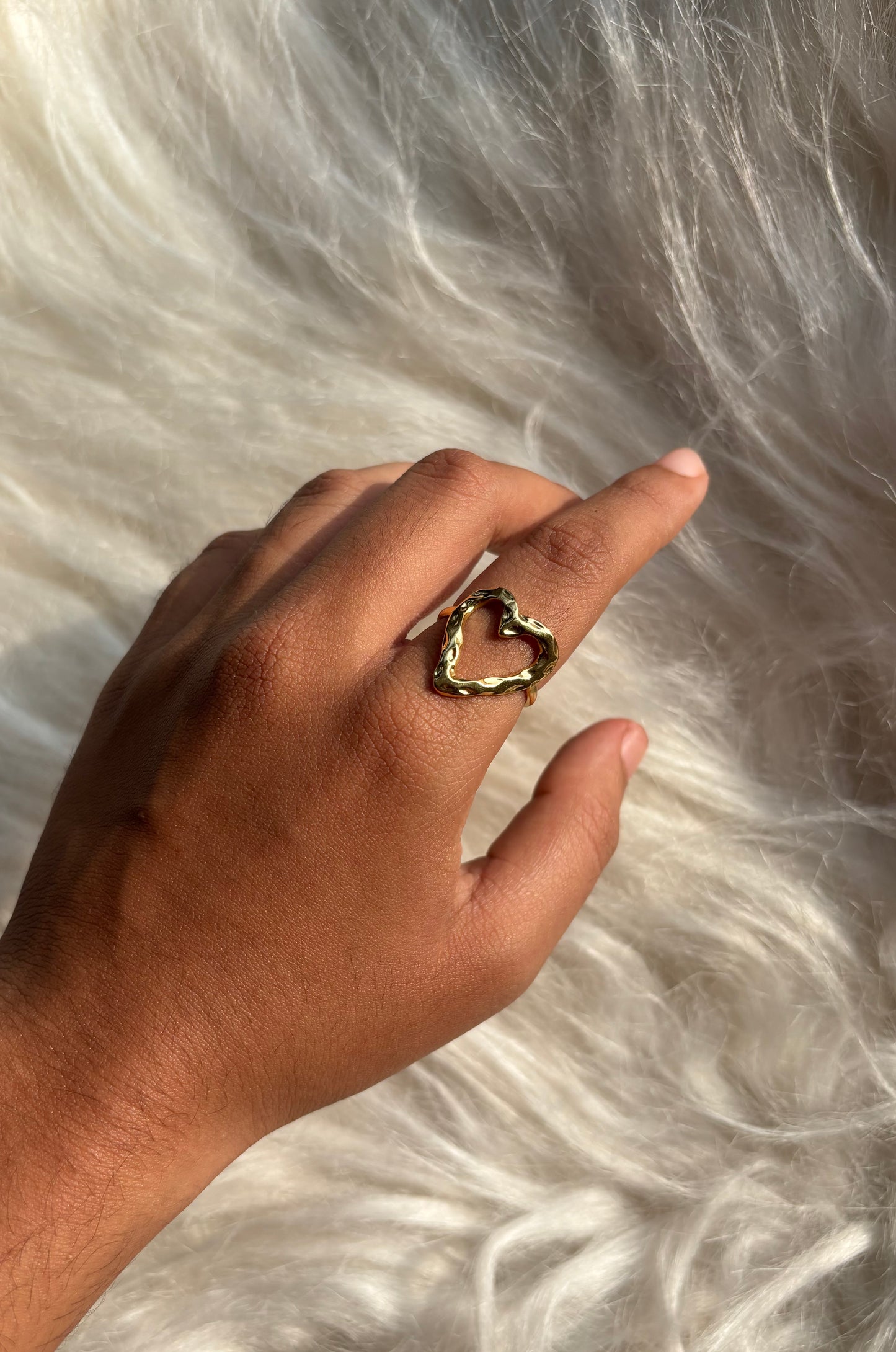 Anti tarnish gold plated ring