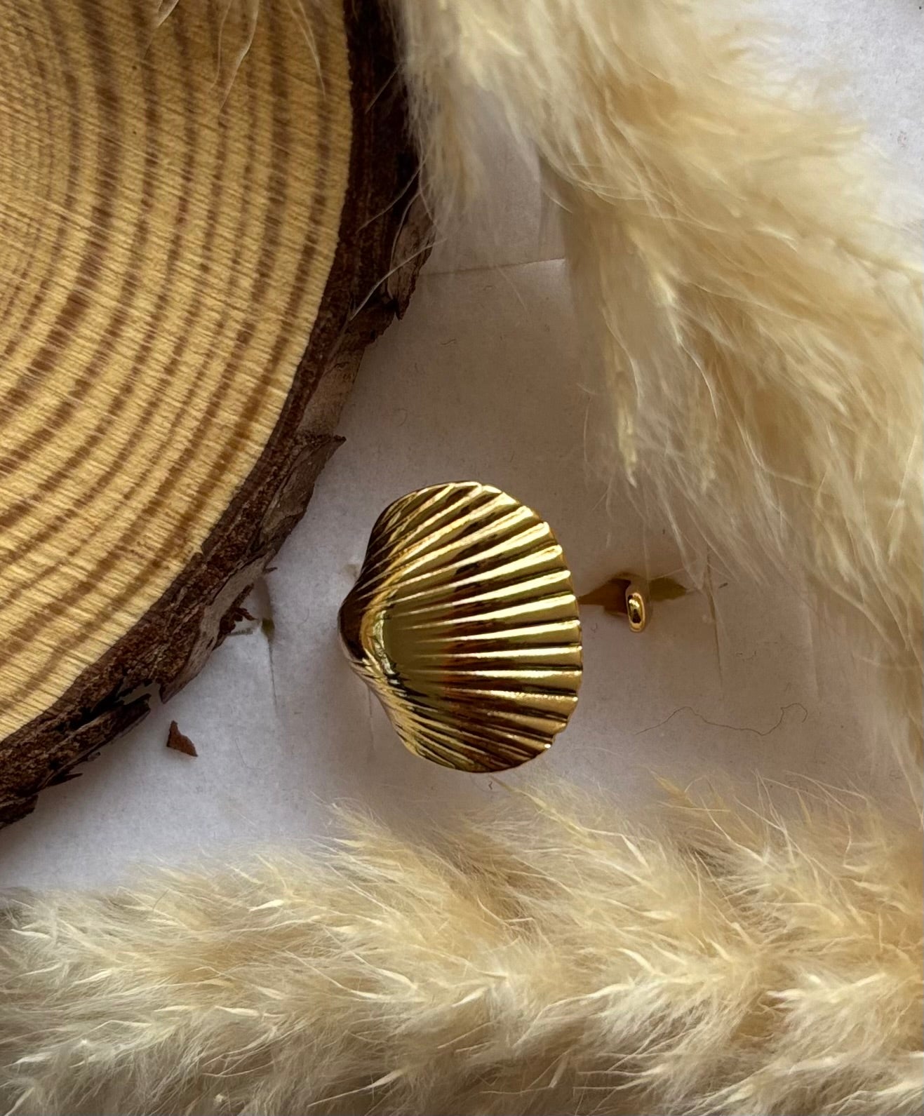 Anti tarnish gold plated ring