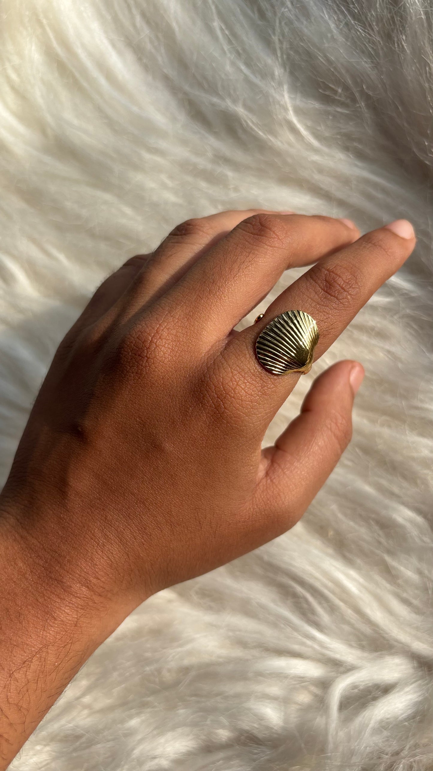 Anti tarnish gold plated ring