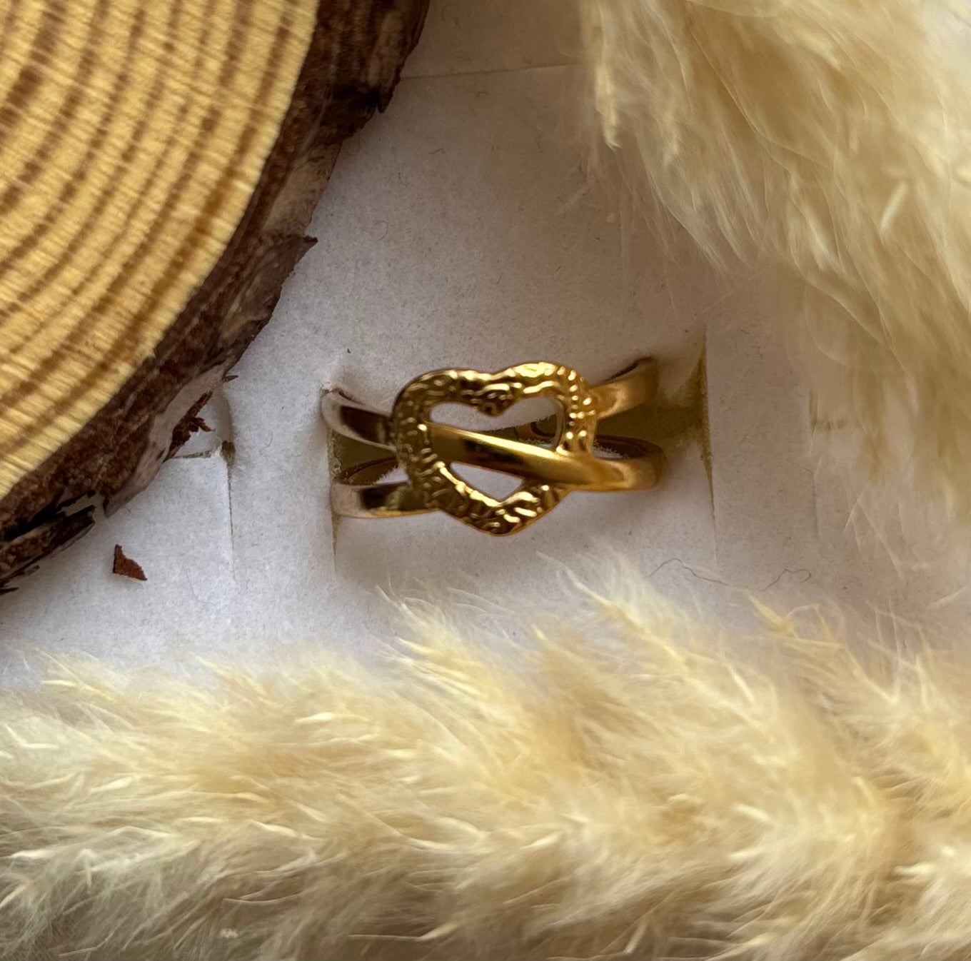 Anti tarnish gold plated ring