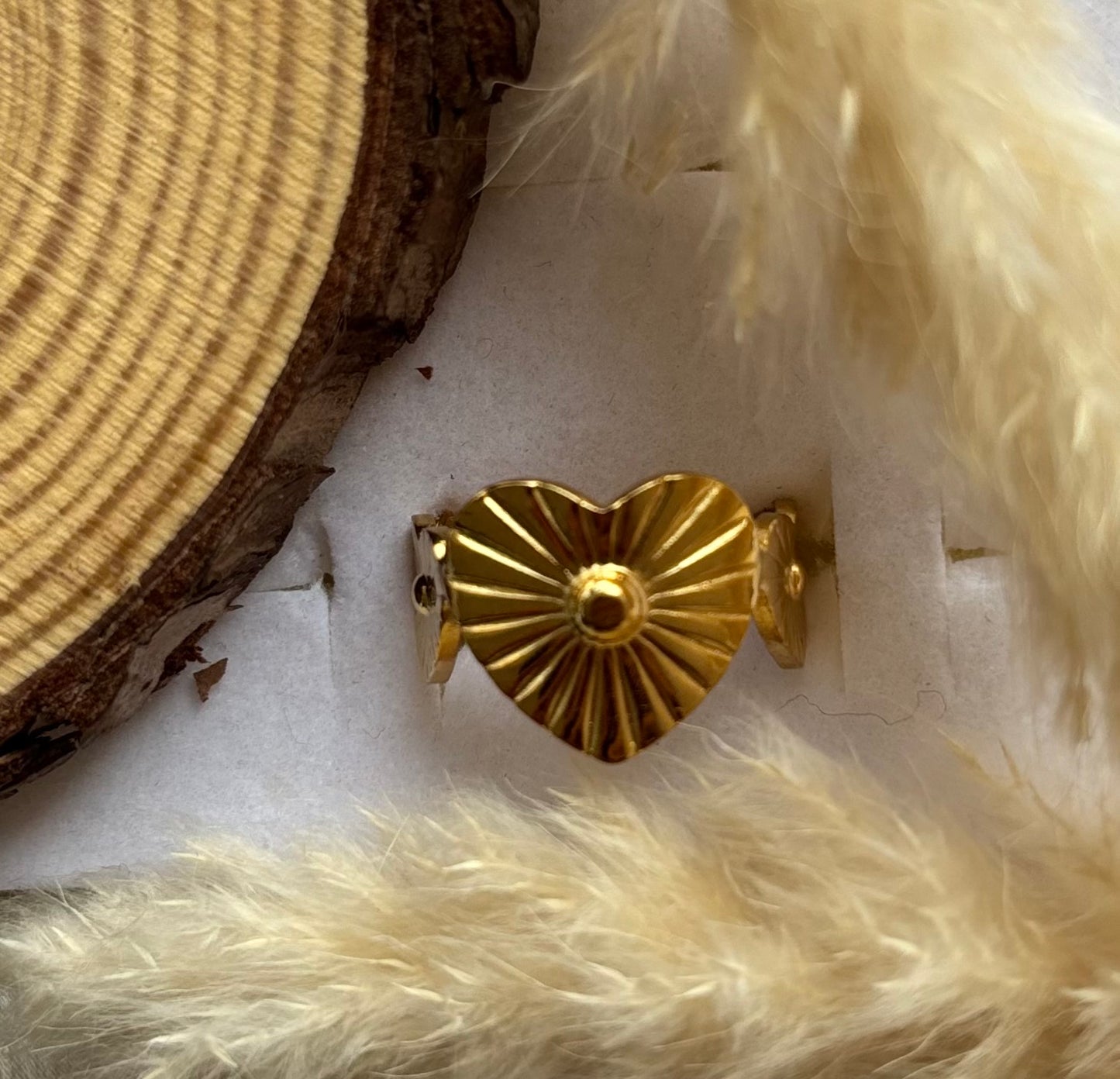 Anti tarnish gold plated ring