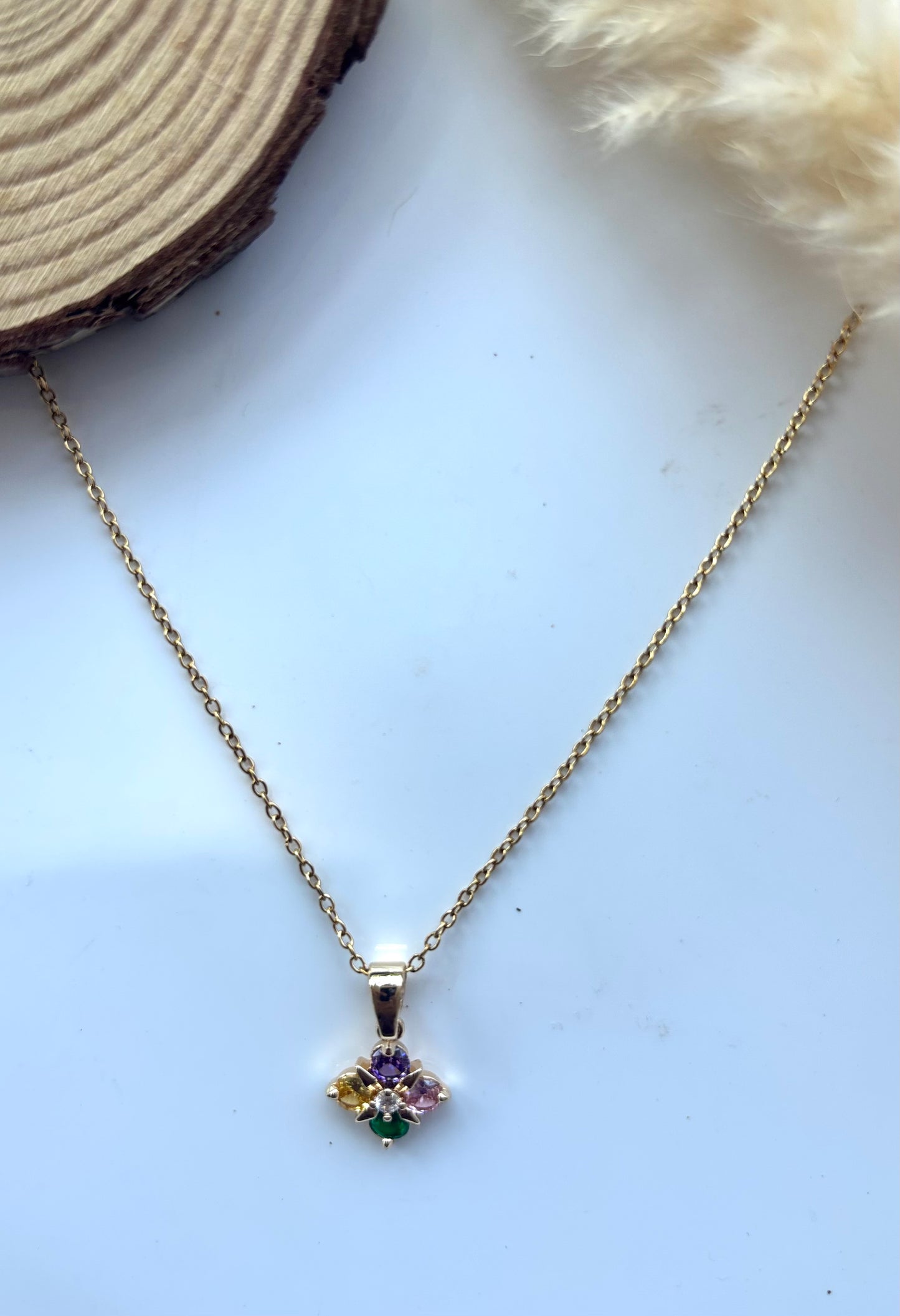 Anti tarnish gold plated pendent