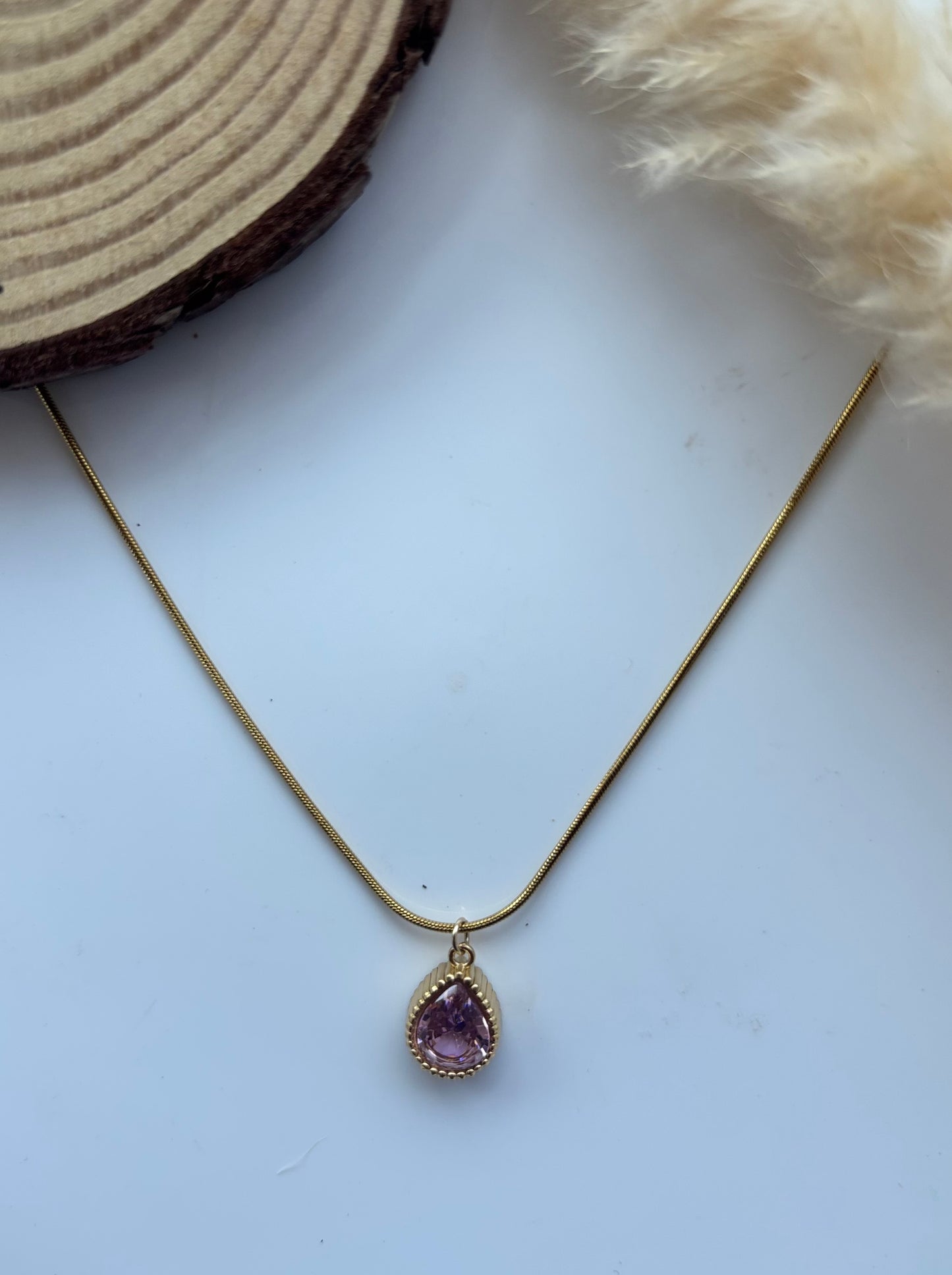 Anti tarnish gold plated pendent