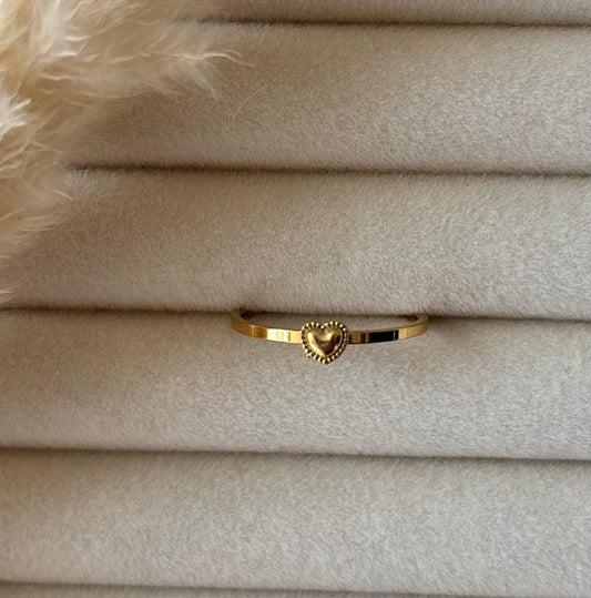 Anti tarnish gold plated ring