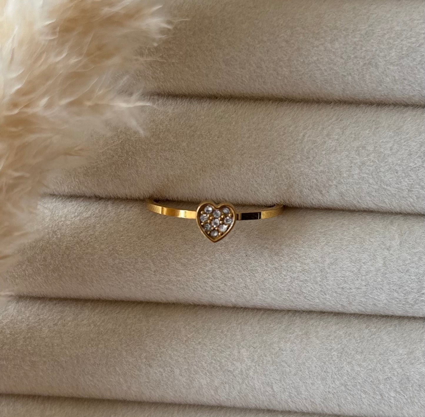 Anti tarnish gold plated ring