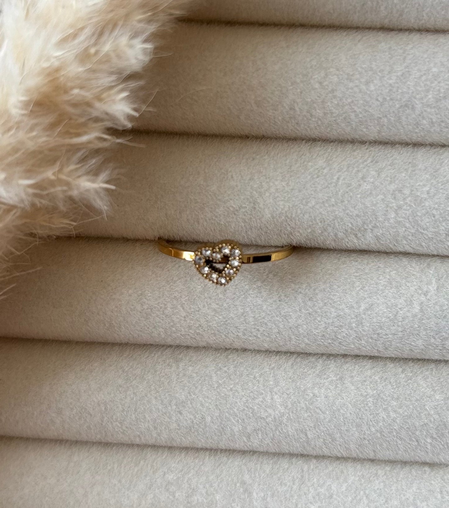 Anti tarnish gold plated ring