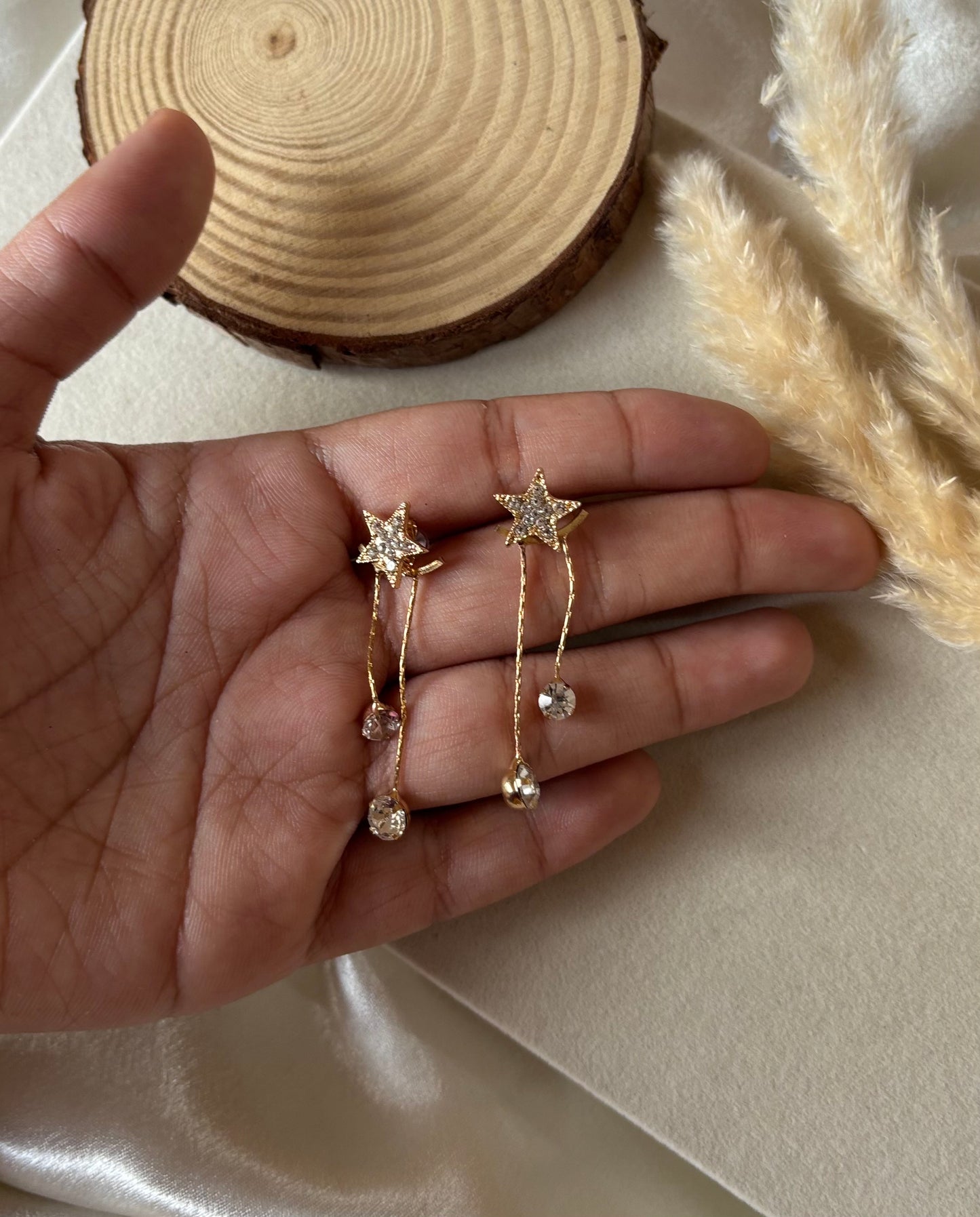 2 in one korean earring